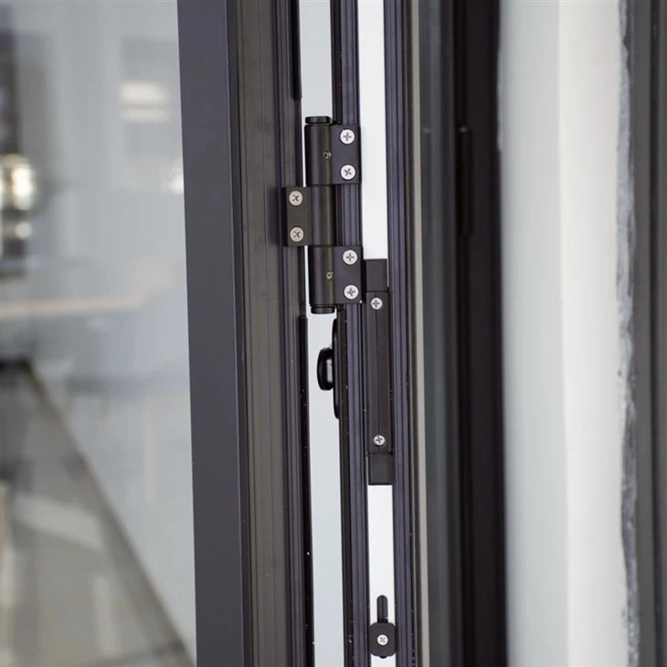 grey aluminium bifold doors